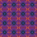 Square Patterned Purple Modern Rug, pat2871