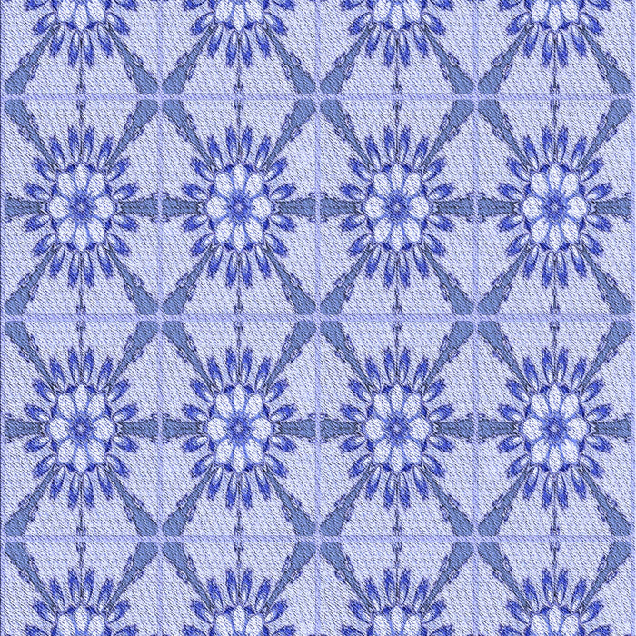 Machine Washable Transitional Periwinkle Purple Rug, wshpat2872blu