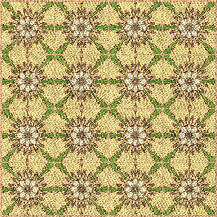 Round Patterned Light Brown Rug, pat2872brn