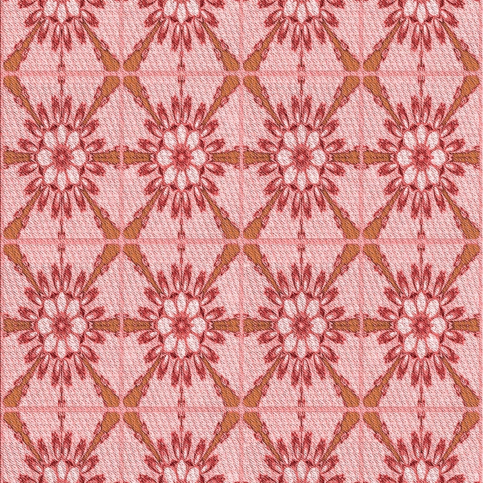 Patterned Pastel Pink Rug, pat2872rd