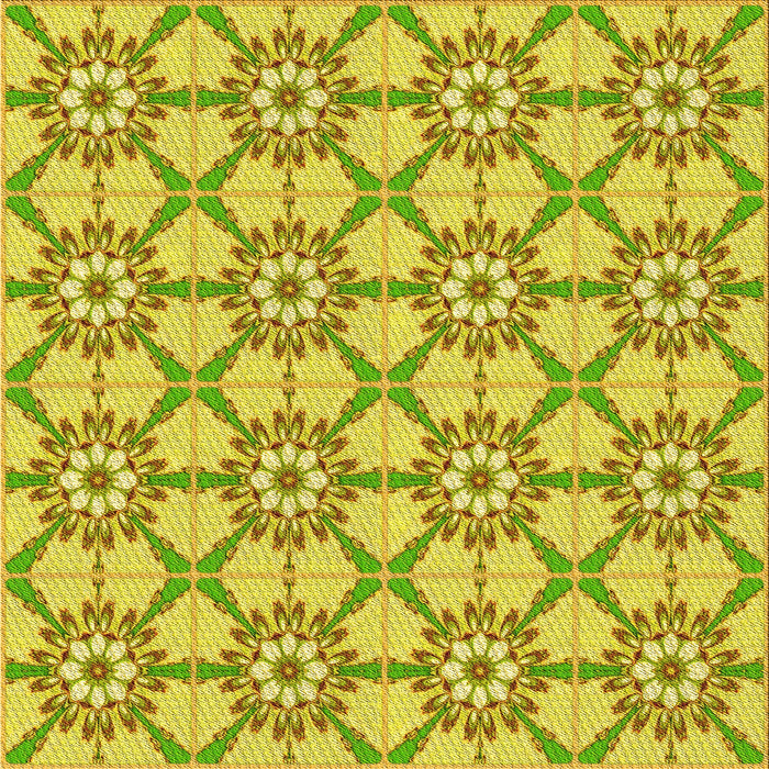 Round Machine Washable Transitional Dark Golden Brown Rug, wshpat2872yw