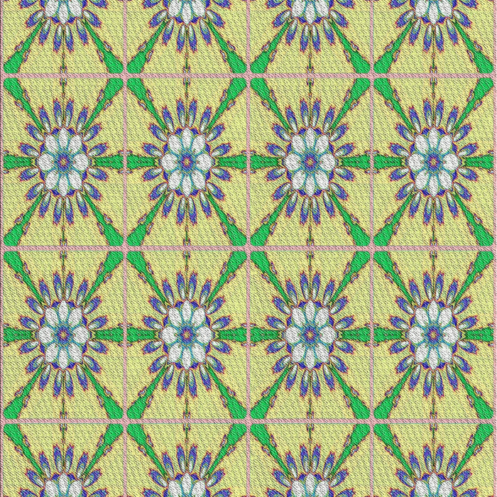 Machine Washable Transitional Green Rug, wshpat2872