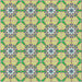 Square Patterned Green Novelty Rug, pat2872