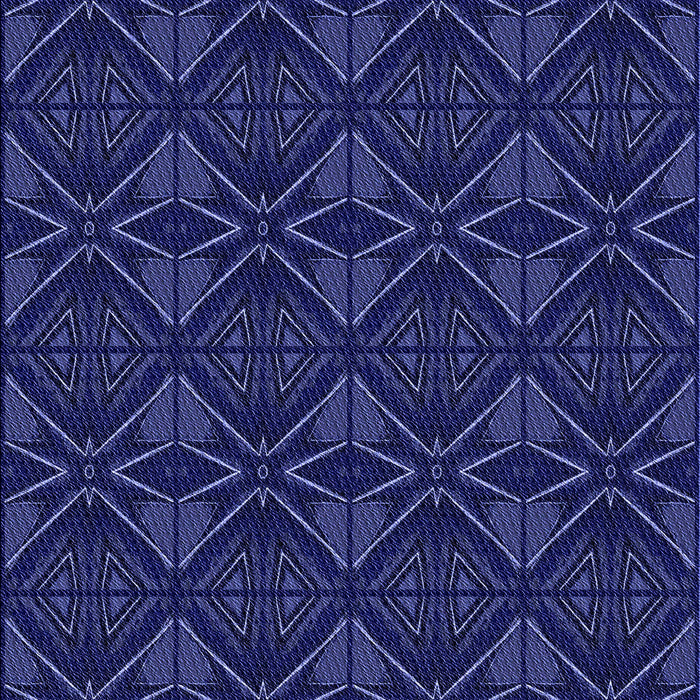 Patterned Royal Blue Rug, pat2873blu