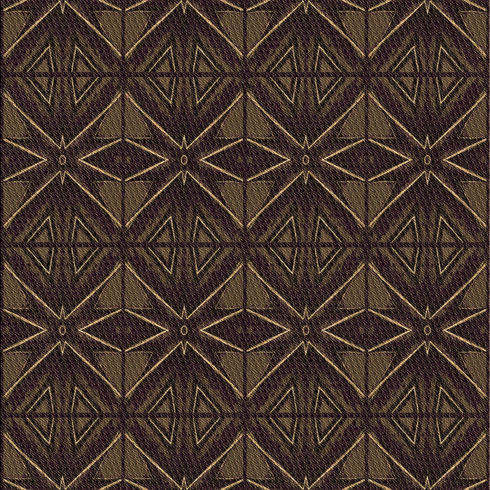 Patterned Red Brown Rug, pat2873brn