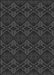 Machine Washable Transitional Carbon Gray Rug, wshpat2873gry