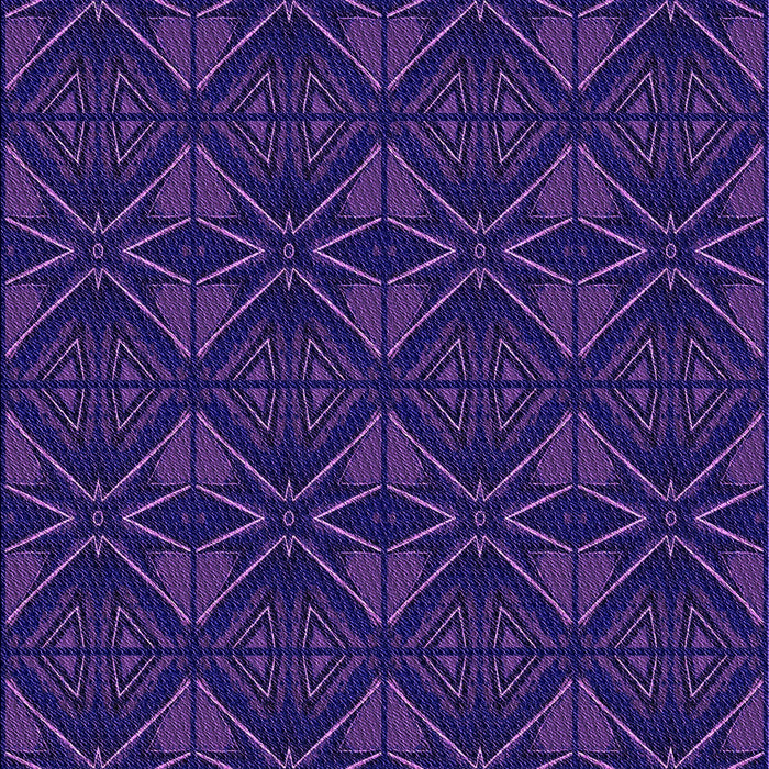 Patterned Denim Dark Blue Rug, pat2873pur