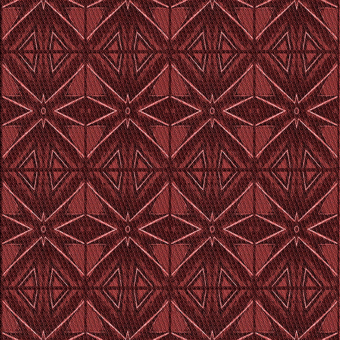 Patterned Red Rug, pat2873rd