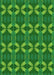 Patterned Green Rug, pat2874grn