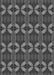 Machine Washable Transitional Gray Rug, wshpat2874gry