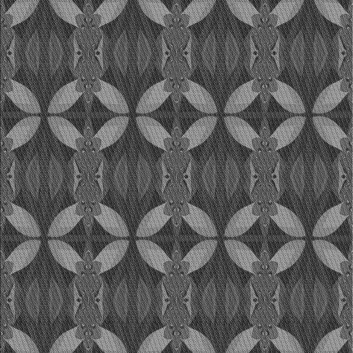 Patterned Gray Rug, pat2874gry