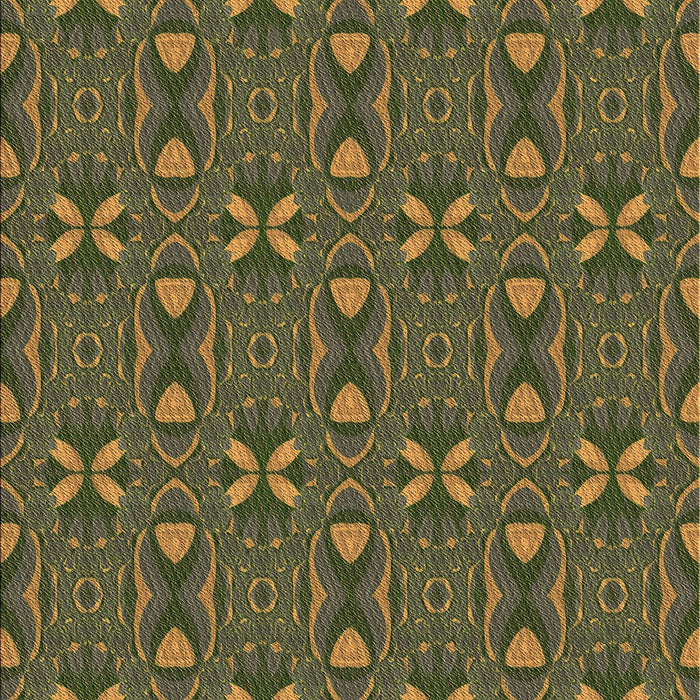 Machine Washable Transitional Army Green Rug, wshpat2875brn