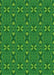 Patterned Green Rug, pat2875grn