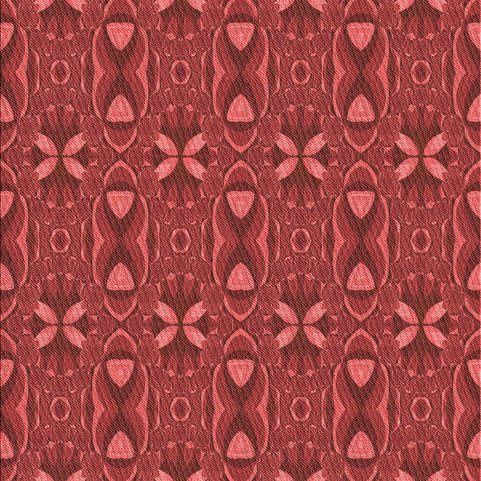 Machine Washable Transitional Red Rug, wshpat2875rd