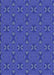 Patterned Blue Orchid Blue Rug, pat2876blu