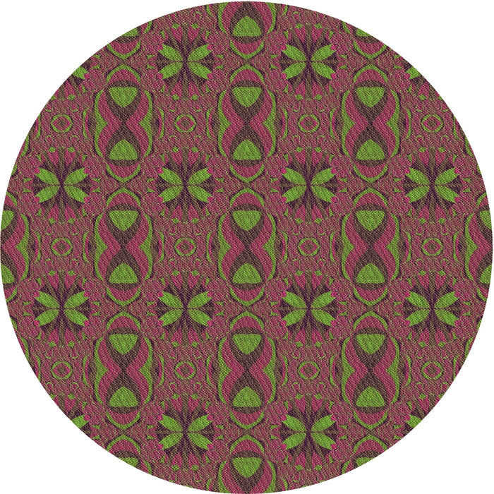 Square Machine Washable Transitional Carbon Red Rug in a Living Room, wshpat2876brn