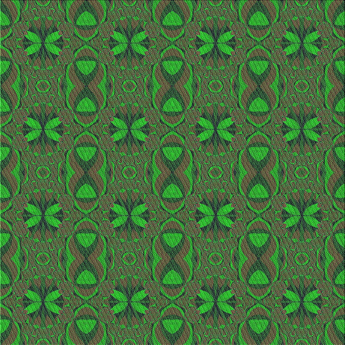 Round Patterned Army Green Rug, pat2876grn