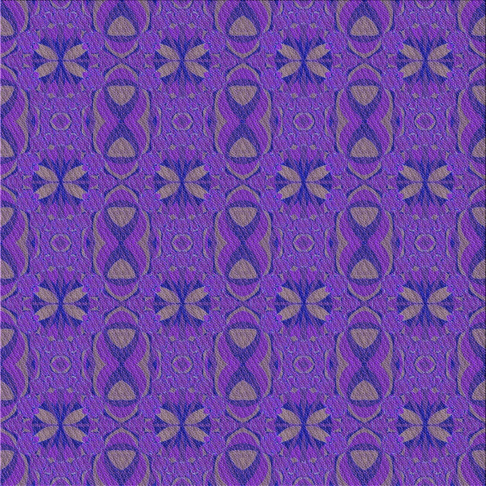 Round Machine Washable Transitional Blue Violet Purple Rug, wshpat2876pur