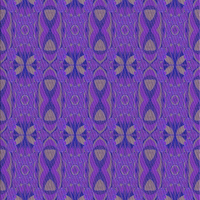 Machine Washable Transitional Blue Violet Purple Rug, wshpat2876pur