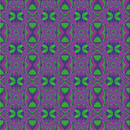 Square Patterned Bright Purple Modern Rug, pat2876