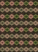 Patterned Brown Rug, pat2877brn