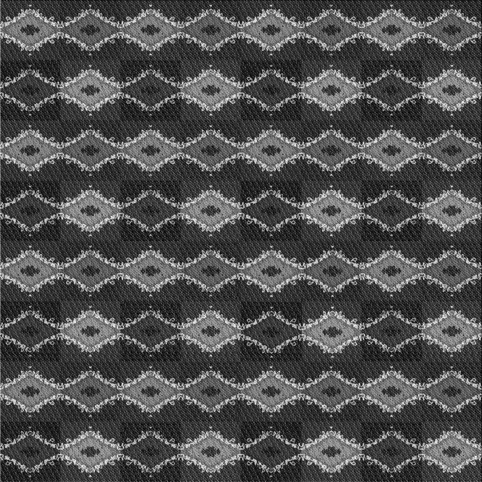 Round Machine Washable Transitional Charcoal Black Rug, wshpat2877gry