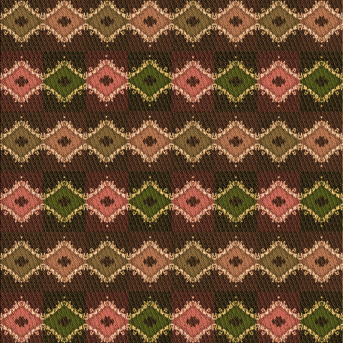 Patterned Light Brown Rug, pat2877org