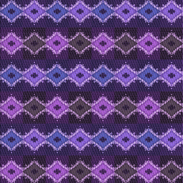 Machine Washable Transitional Purple Rug, wshpat2877pur