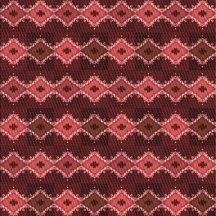 Machine Washable Transitional Red Rug, wshpat2877rd