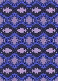 Machine Washable Transitional Medium Slate Blue Rug, wshpat2878blu