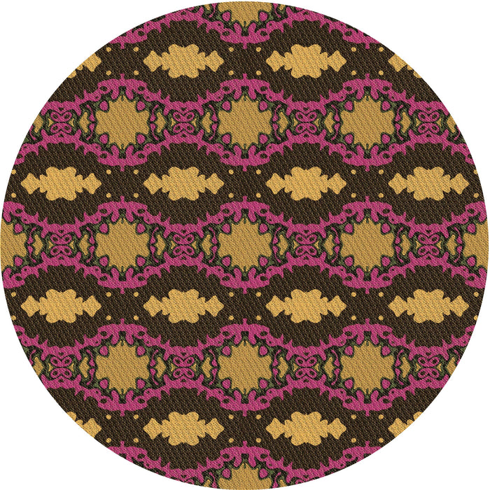 Square Machine Washable Transitional Plum Purple Rug in a Living Room, wshpat2878brn