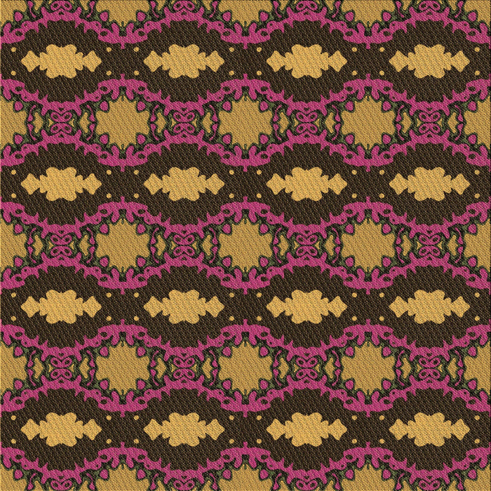 Round Machine Washable Transitional Plum Purple Rug, wshpat2878brn