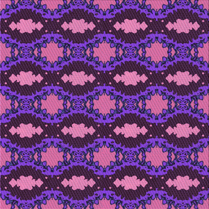 Round Machine Washable Transitional Orchid Purple Rug, wshpat2878pur