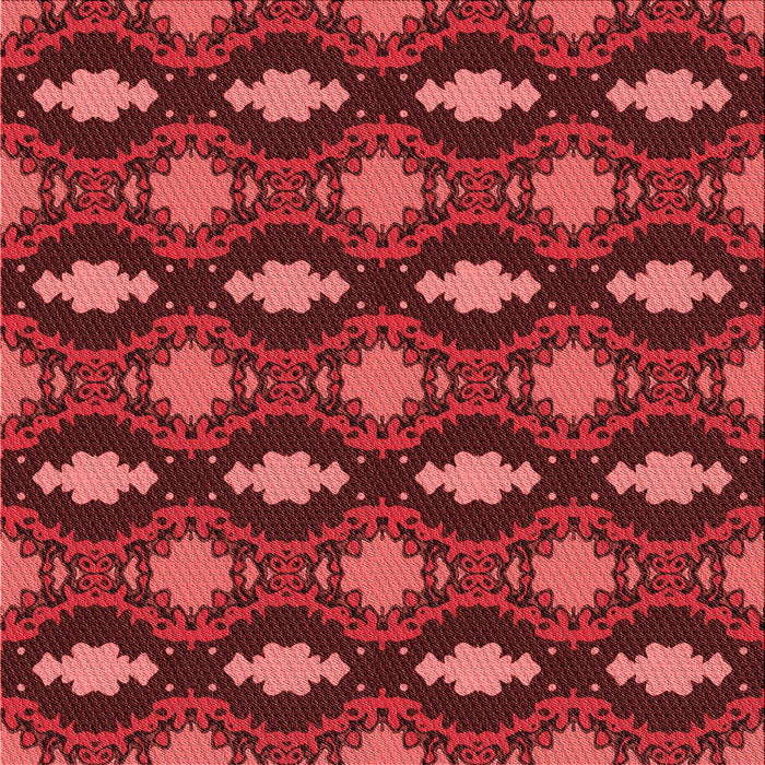 Round Machine Washable Transitional Red Rug, wshpat2878rd