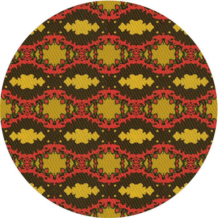 Square Machine Washable Transitional Maroon Red Rug in a Living Room, wshpat2878yw