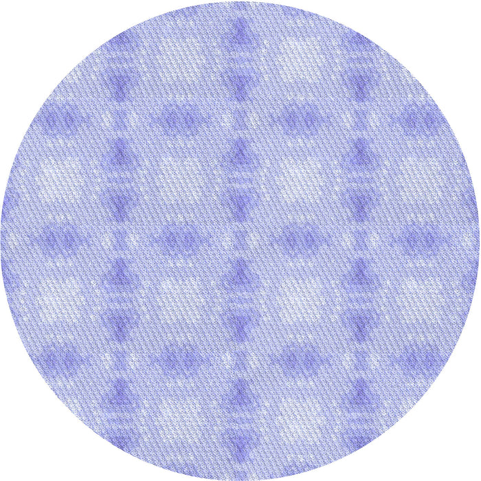 Square Patterned Blue Rug, pat2879blu