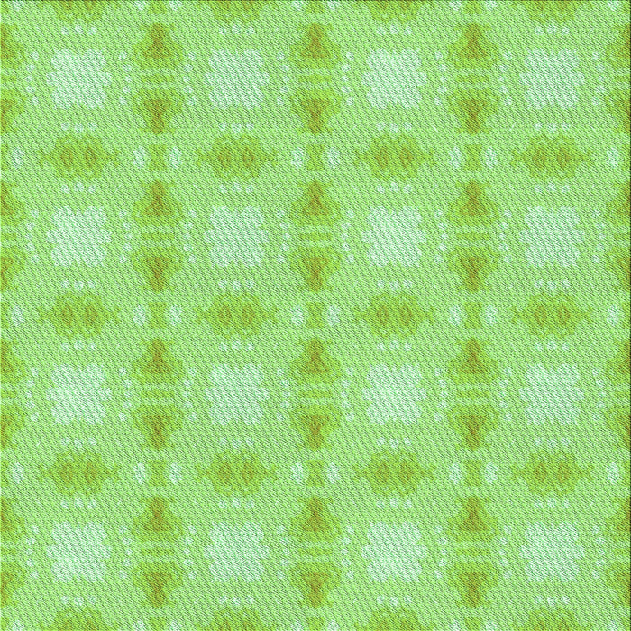 Round Patterned Green Rug, pat2879grn