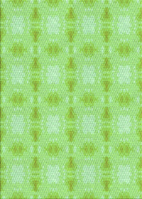 Machine Washable Transitional Green Rug, wshpat2879grn