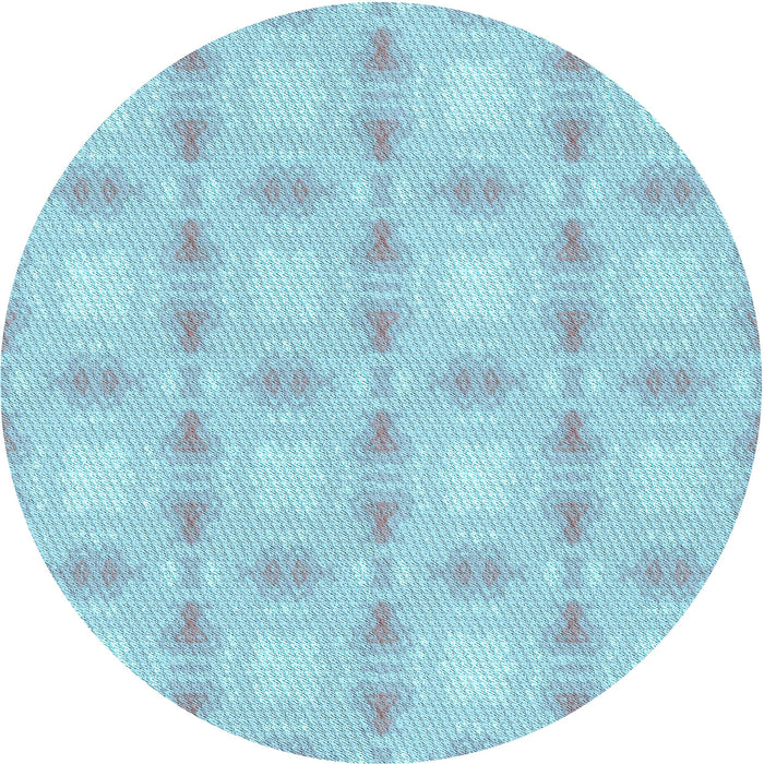 Square Machine Washable Transitional Blue Rug in a Living Room, wshpat2879lblu