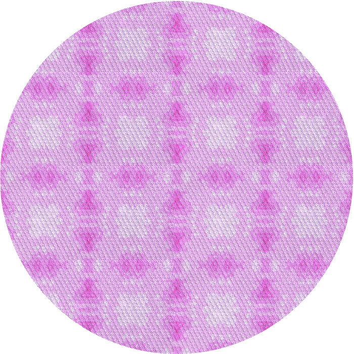 Square Patterned Purple Rug, pat2879pur