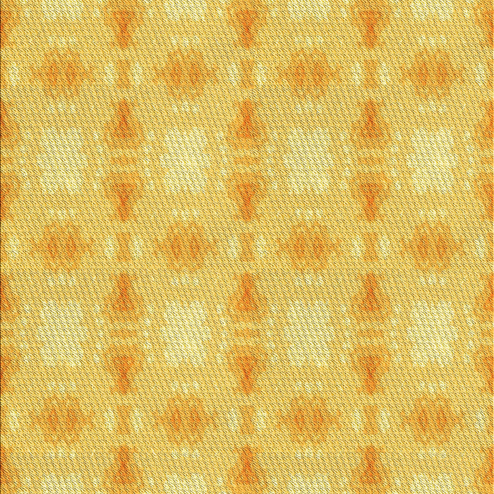 Machine Washable Transitional Bold Yellow Rug, wshpat2879yw