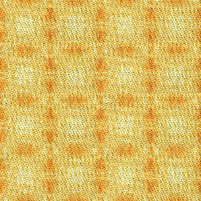 Round Machine Washable Transitional Bold Yellow Rug, wshpat2879yw