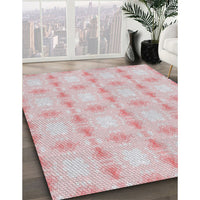 Patterned Pig Pink Novelty Rug, pat2879