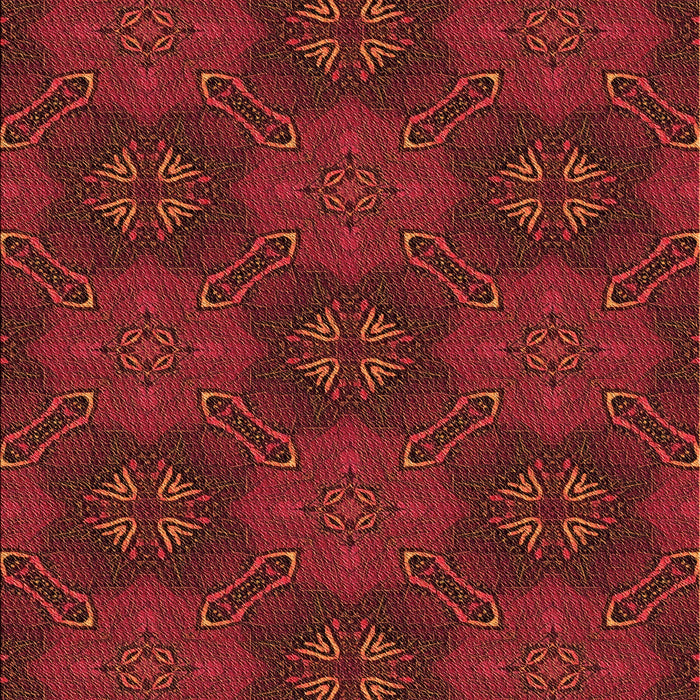 Machine Washable Transitional Cranberry Red Rug, wshpat288org