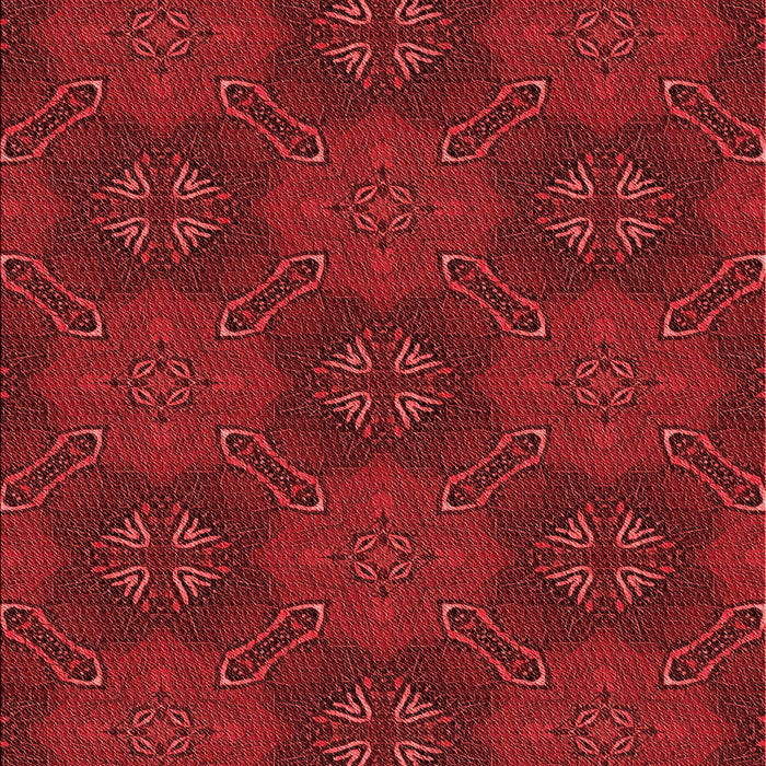 Patterned Red Rug, pat288rd
