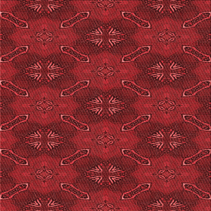 Round Machine Washable Transitional Red Rug, wshpat288rd