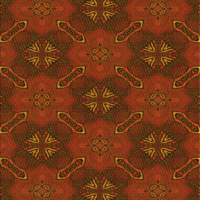 Patterned Mahogany Brown Rug, pat288yw