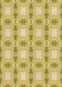 Machine Washable Transitional Bold Yellow Rug, wshpat2880brn