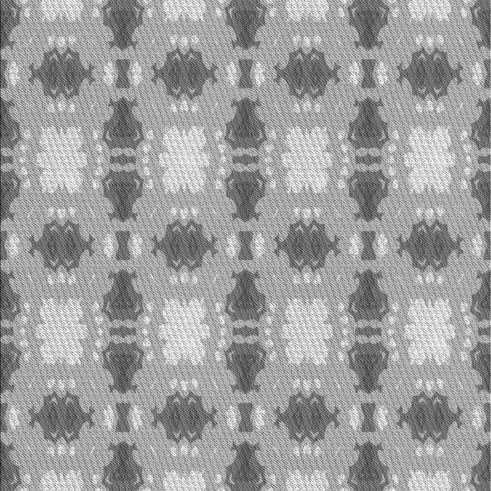 Patterned Platinum Gray Rug, pat2880gry