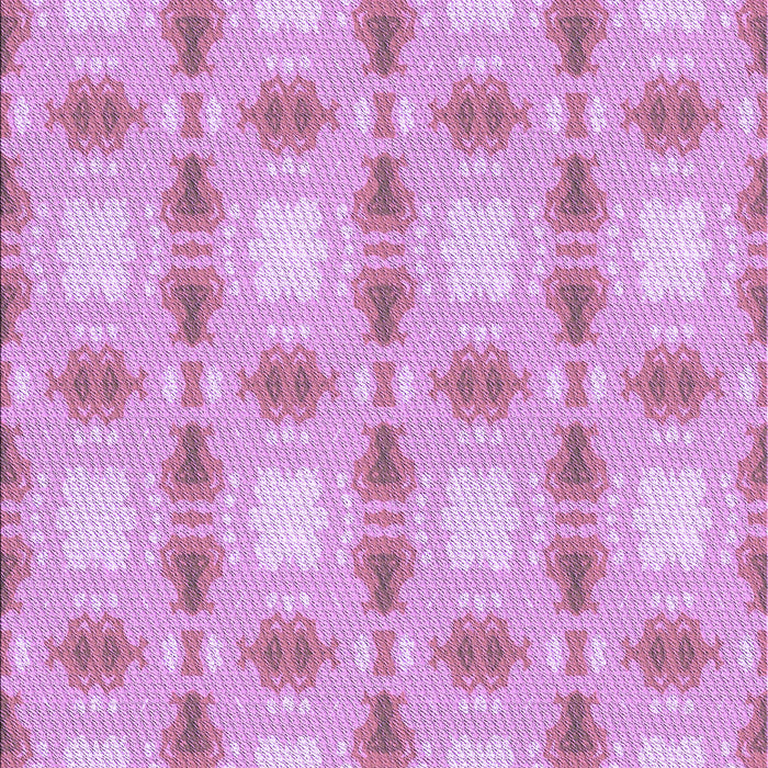 Machine Washable Transitional Orchid Purple Rug, wshpat2880pur